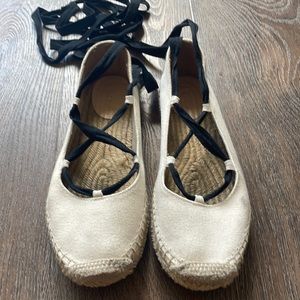 J. Crew Lace Up Espadrilles